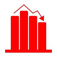 statistiche su sfondo bianco vettore