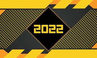 Modello di vettore di progettazione di sfondo 2022