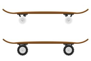 illustrazione vettoriale di skateboard