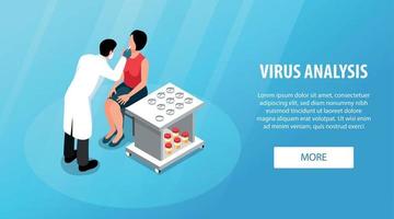 composizione orizzontale dell'analisi del virus vettore