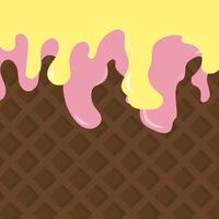 modello di sfondo di carta digitale gelato per uso commerciale clipart vettore