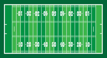 campo per il calcio americano vettore