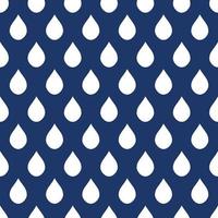 sfondo di gocce d'acqua bianche blu navy vettore