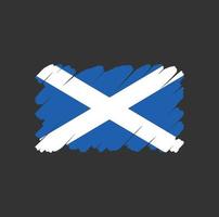 disegno vettoriale gratuito di bandiera della scozia