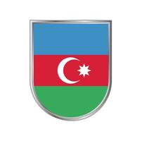 vettore bandiera azerbaigian