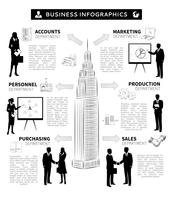 Infografica persone d&#39;affari vettore