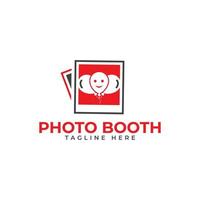 Photo Booth fotografia logo modello vettoriali gratis