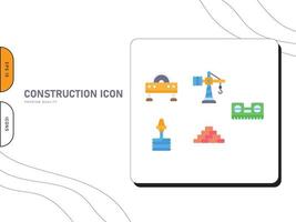 icone vettoriali di costruzione pro vector