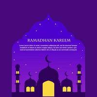 disegno del modello di sfondo ramadhan kareem. vettore