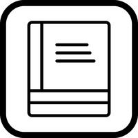 Libri Icon Design vettore