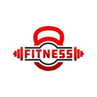 logo sportivo distintivo di fitness vettore