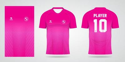 modello di maglia sportiva per il design della maglia dell'uniforme da calcio vettore