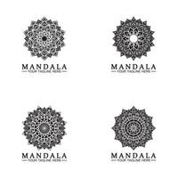 modello di vettore di progettazione logo mandala