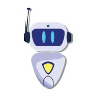 segno icona chatbot robot vettore