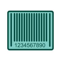 Disegno dell&#39;icona del codice a barre vettore
