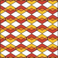 piastrella a zigzag colorata perfetta per lo sfondo o lo sfondo vettore