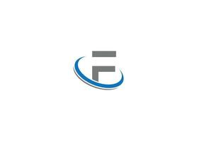 fc logo iniziale moderno design icona vettore modello