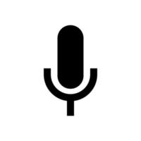 icona del microfono vettoriale, icona del web design. icona di vettore di voce, registrare. microfono - simbolo dello studio di registrazione. icona del microfono retrò