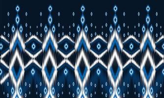 ikat ornamento folklore geometrico con diamonds.design forbackground, carpet, wallpaper, clothing, wrapping, batik, fabric, vector illustration.embroidery style.