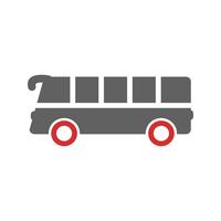 disegno dell&#39;icona del bus vettore