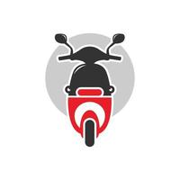 logo di trasporto scooter moto vettore