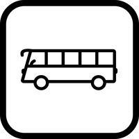 disegno dell&#39;icona del bus vettore