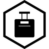 Borsa Icon Design vettore