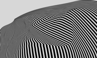 stock illustrazione astratta 3d geometrica illusione ottica modello di sfondo ottico vettore