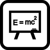 disegno dell&#39;icona di formula vettore