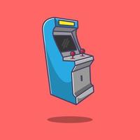 illustrazione del gioco arcade vettore