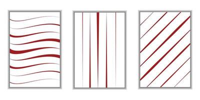 vettore astratto colore rosso onda e linea sfondo bianco elemento di design
