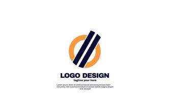 stock astratto idea creativa miglior logo carino con azienda colorata business aziendale logo design vettore
