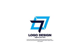 vettore d'archivio astratto moderno networking logo azienda business e design del marchio