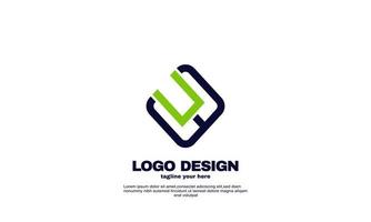 illustrazione astratta elementi di design vettoriale rettangolo il design del logo della tua azienda