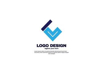 stock astratto business azienda aziendale elegante idea design logo branding modello di identità vettore