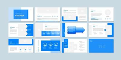 modello di sfondo della presentazione di diapositive minime. modello di presentazione aziendale. vettore