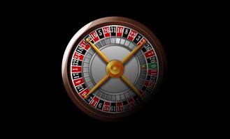 ruota della roulette del casinò vettore