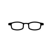insieme dell'icona del profilo di vettore degli occhiali