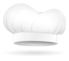 illustrazione di vettore del cappello del cuoco unico
