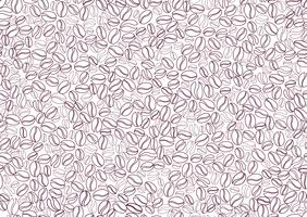 Seamless pattern di caffè. Priorità bassa disegnata di chicchi di caffè vettore