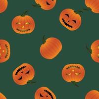 sfondo di halloween - lanterna di zucca. illustrazione vettoriale