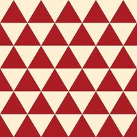 sfondo triangolo crema rossa. illustrazione vettoriale. vettore