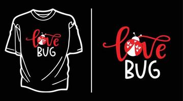 amore bug design vettore