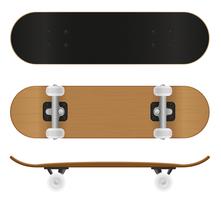 illustrazione vettoriale di skateboard