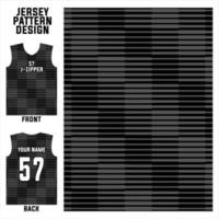 jersey design vector modello astratto modello display anteriore e posteriore per squadre di calcio, basket, ciclismo, baseball, pallavolo, corse, ecc.