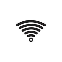 vettore modello logo design wireless