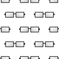 disegno dell'icona di vettore di occhiali senza cuciture. design piatto semplice. per esigenze di sfondo, sfondo, sfondo, copertina, stampa e progettazione grafica. tema