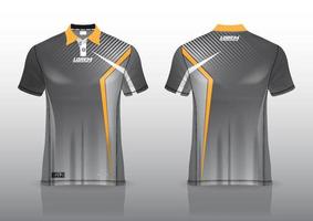 polo design uniforme per gli sport all'aria aperta vettore