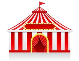 illustrazione vettoriale di circo