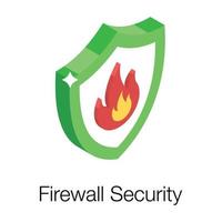 concetti di sicurezza del firewall vettore